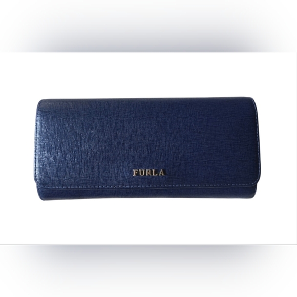 Furla Handbags - Furla Midnight Blue Wallet